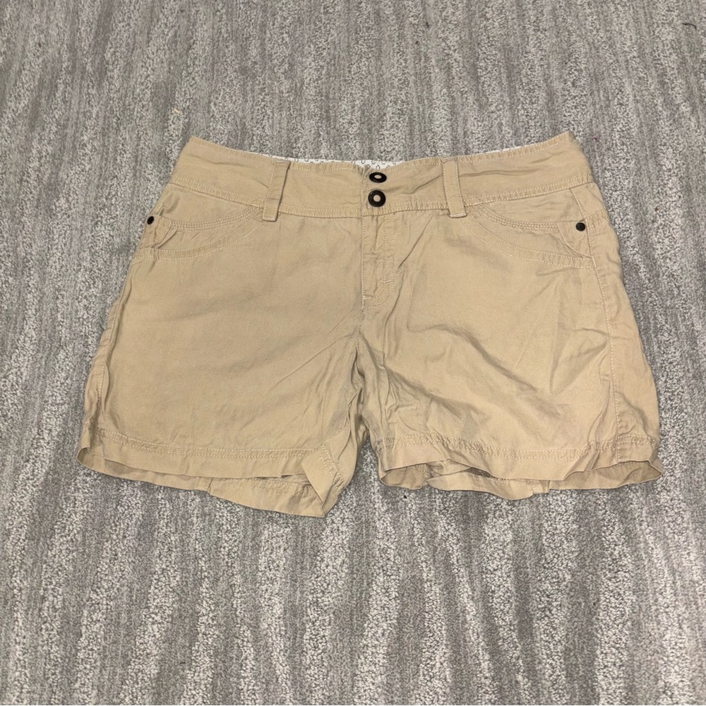 Athleta Women’s Khaki Cargo Shorts Sz 12